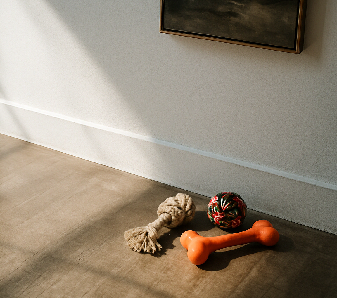 Interior detail shot of a window corner, showing precise construction.