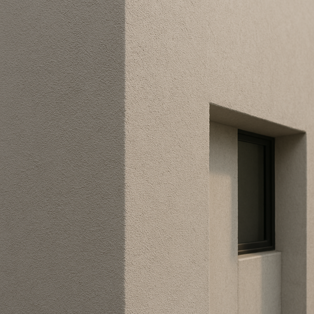 Smooth Stucco finish
